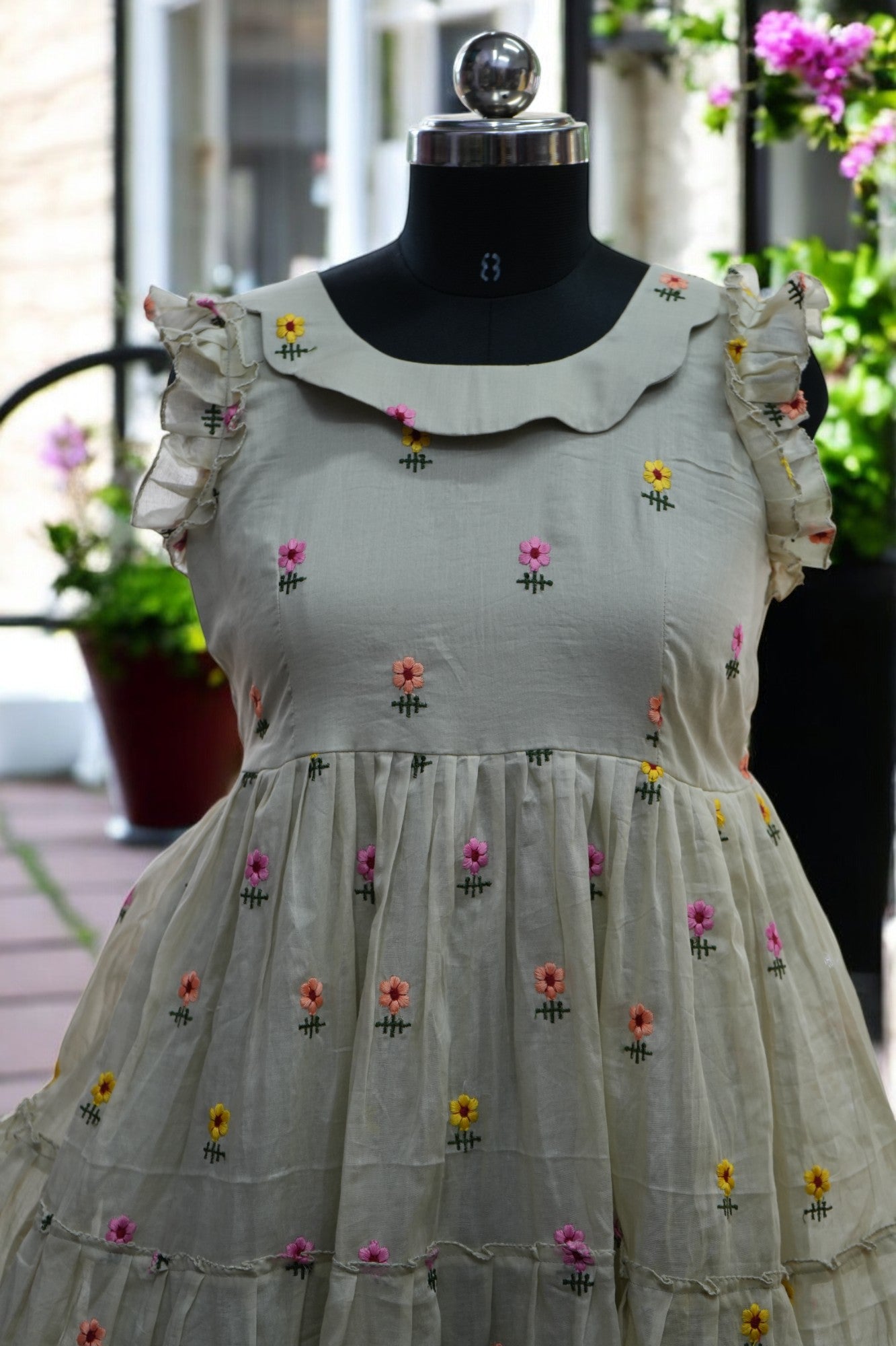 Premium Mul cotton frock