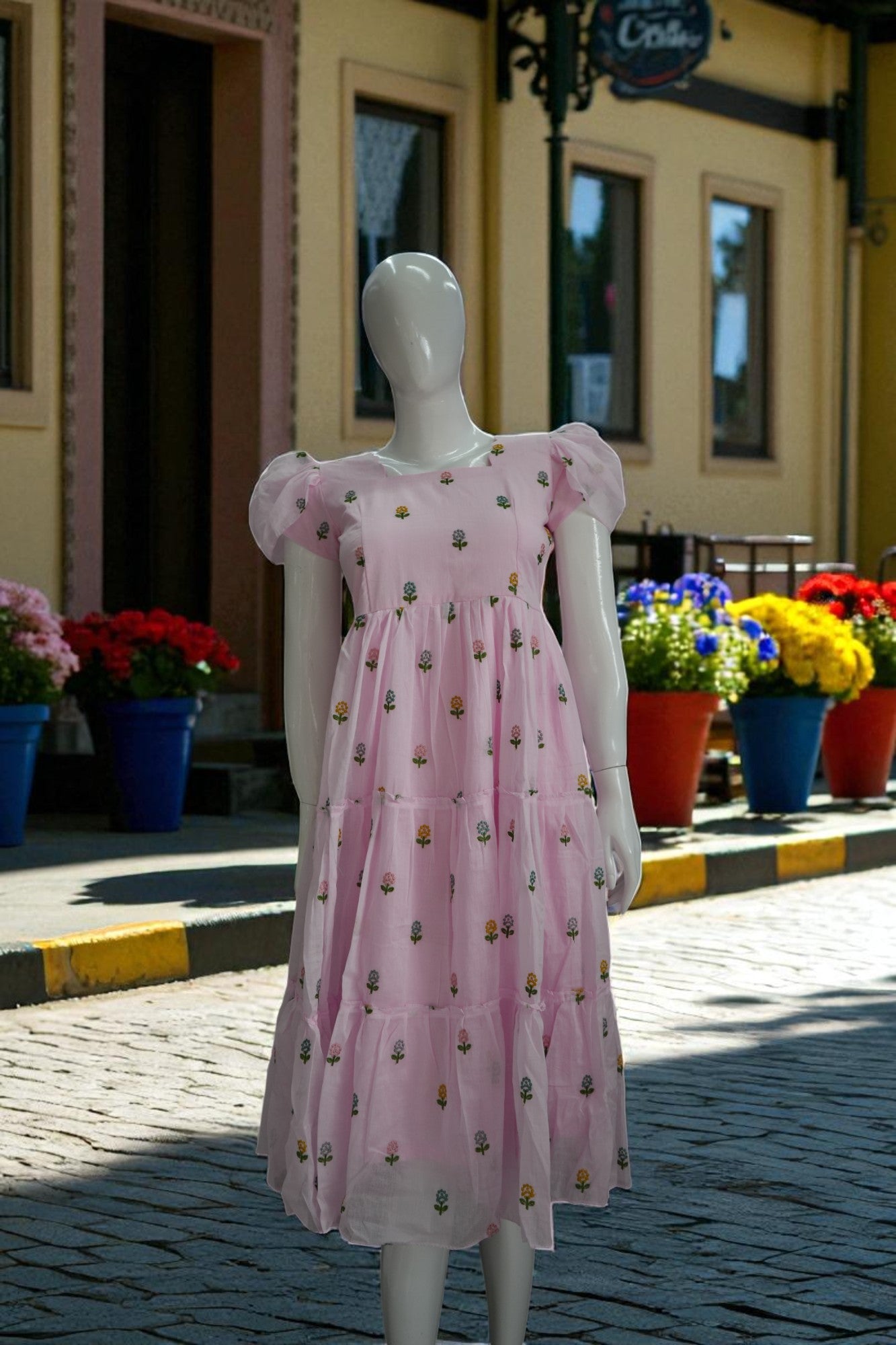 Premium Mul cotton frock