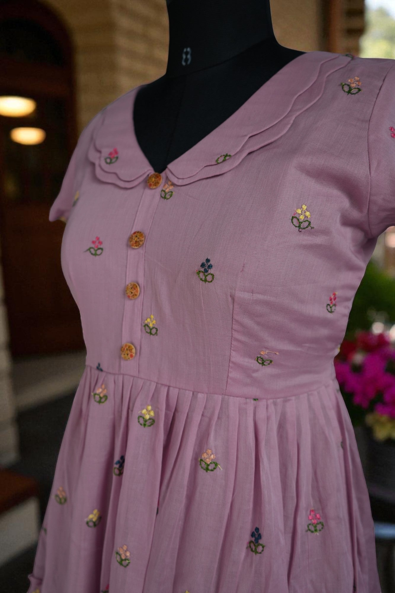 Premium Mul cotton frock