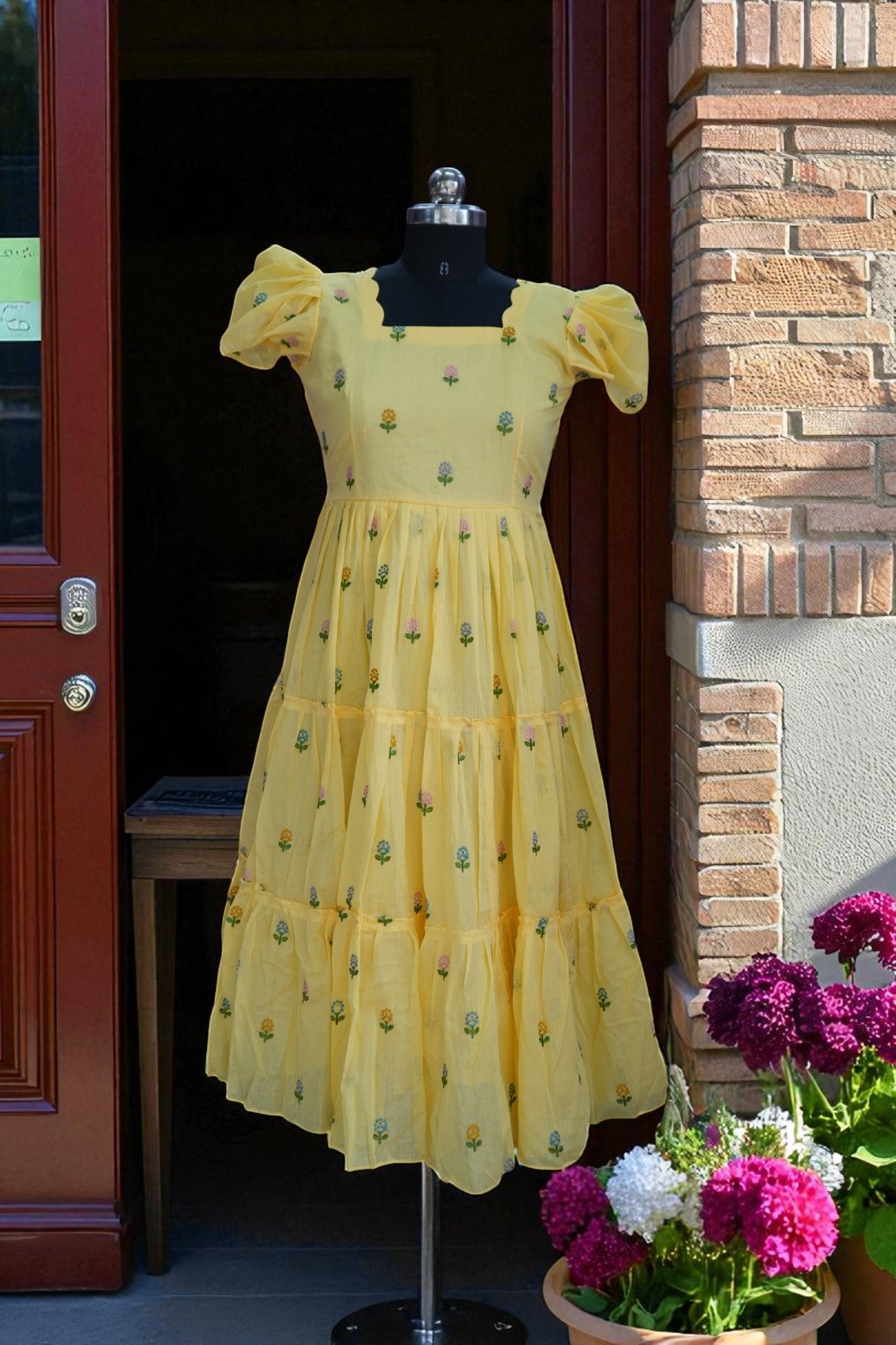 Premium Mul cotton frock