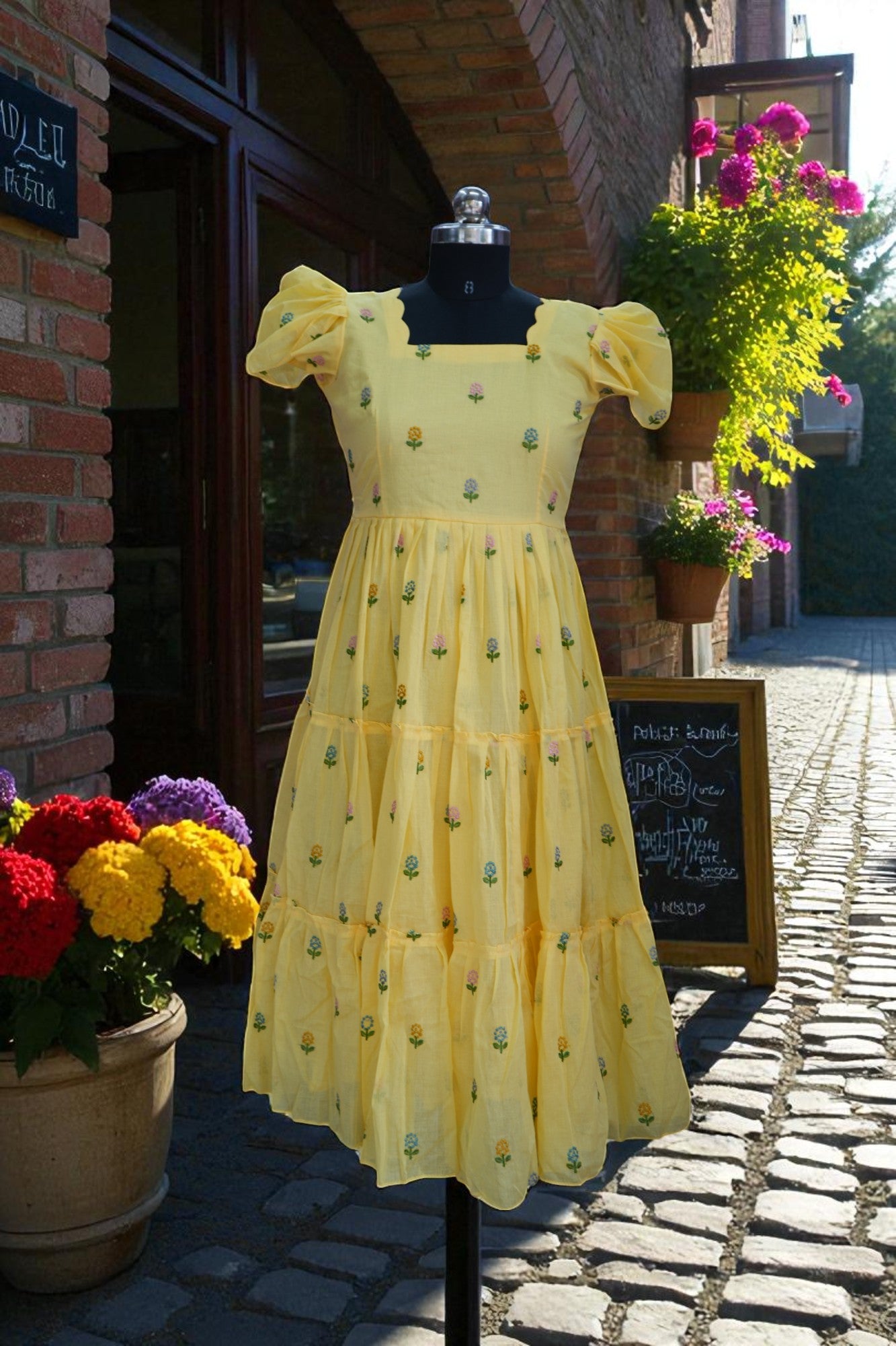 Premium Mul cotton frock