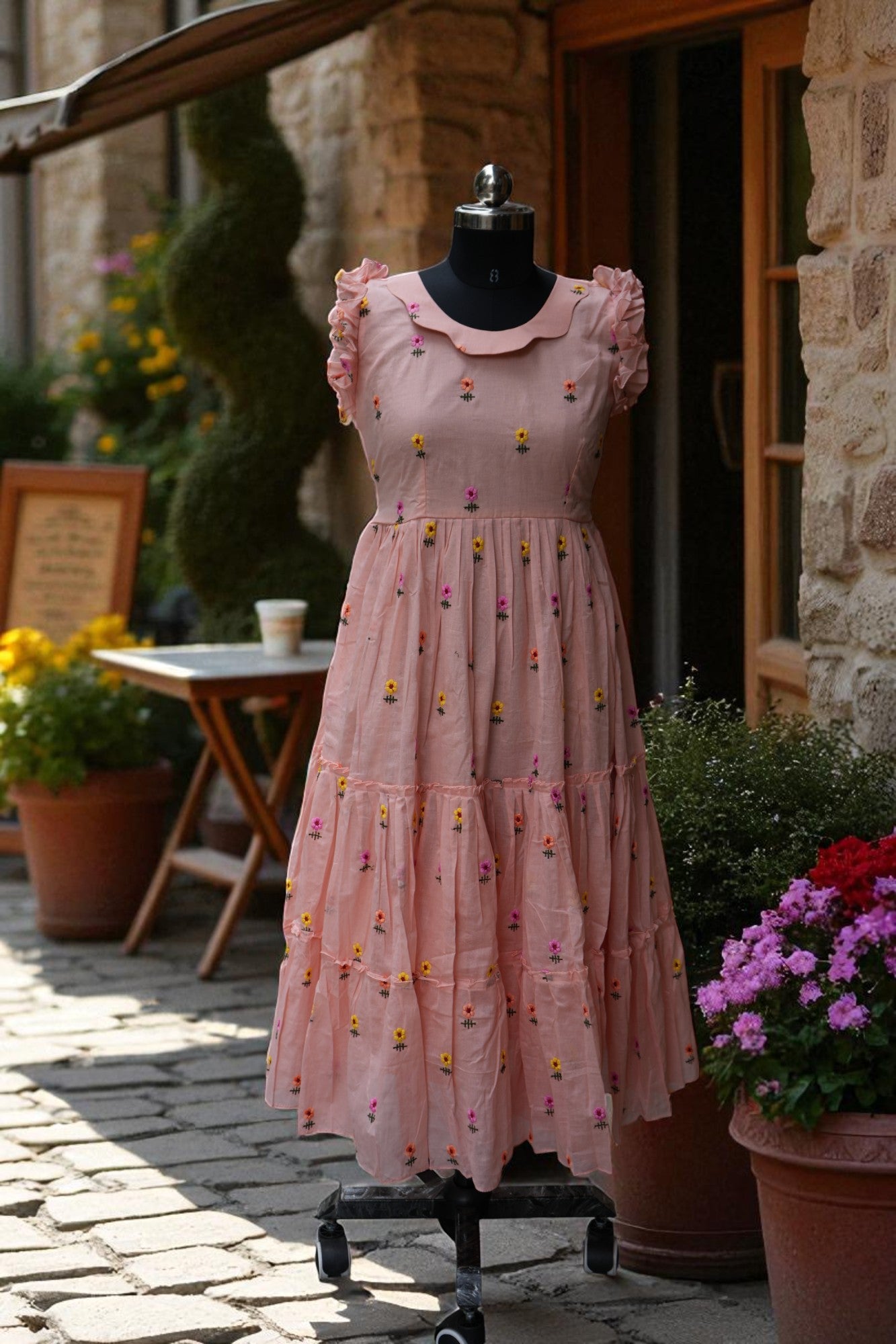 Premium Mul cotton frock