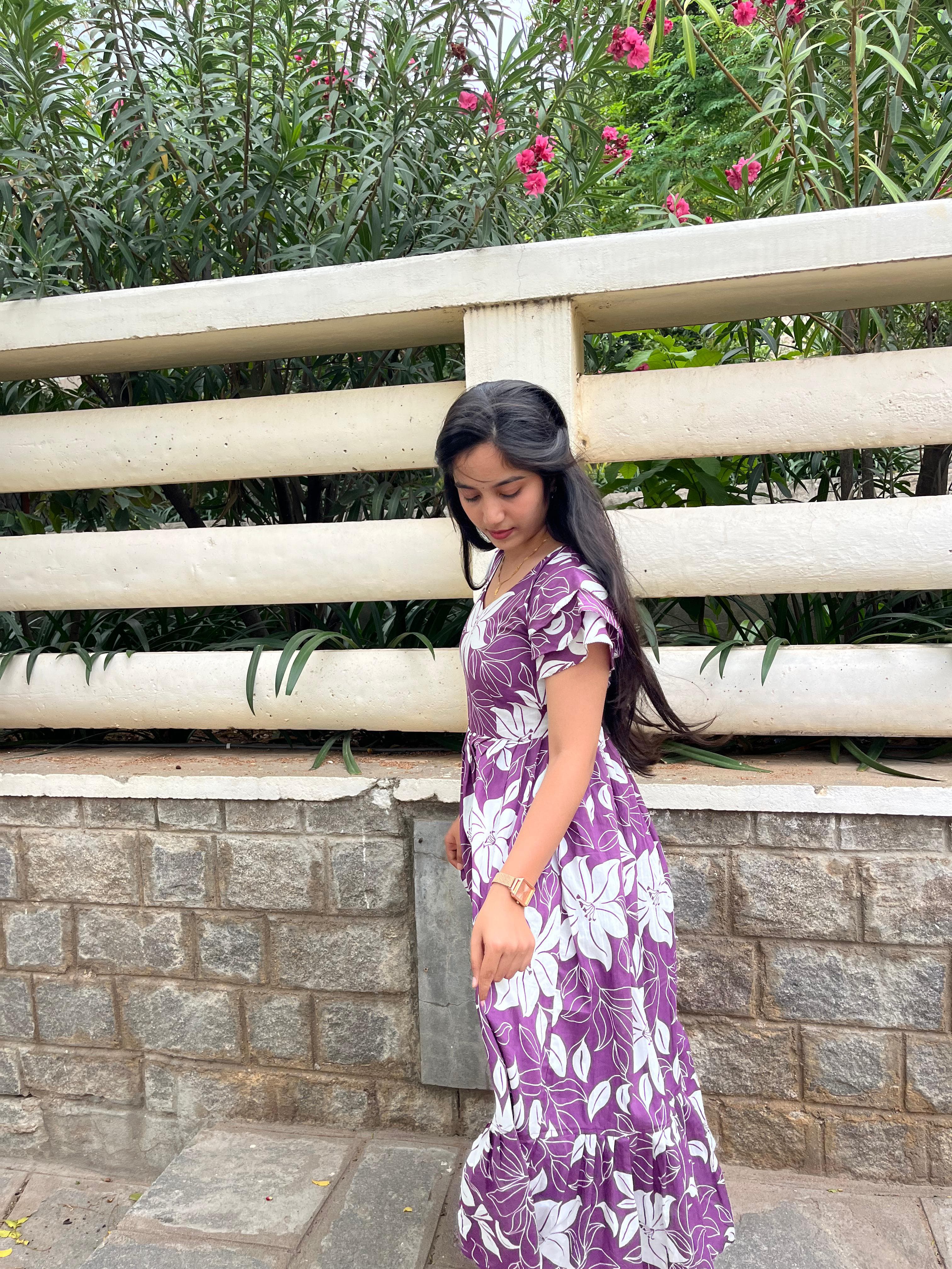 Premium cotton frock