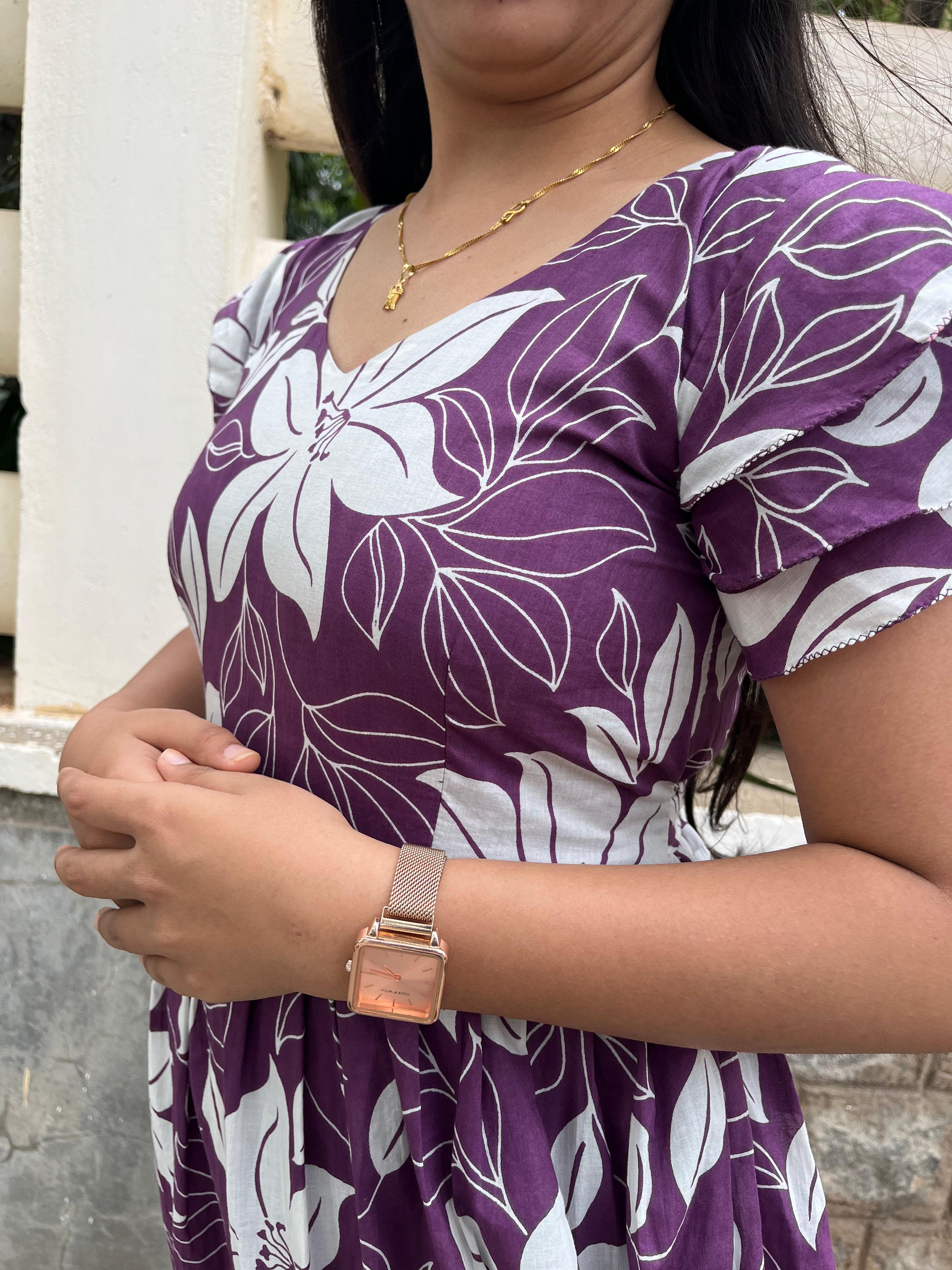 Premium cotton frock