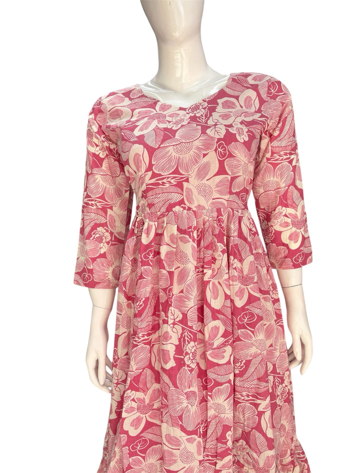 Premium cotton frock