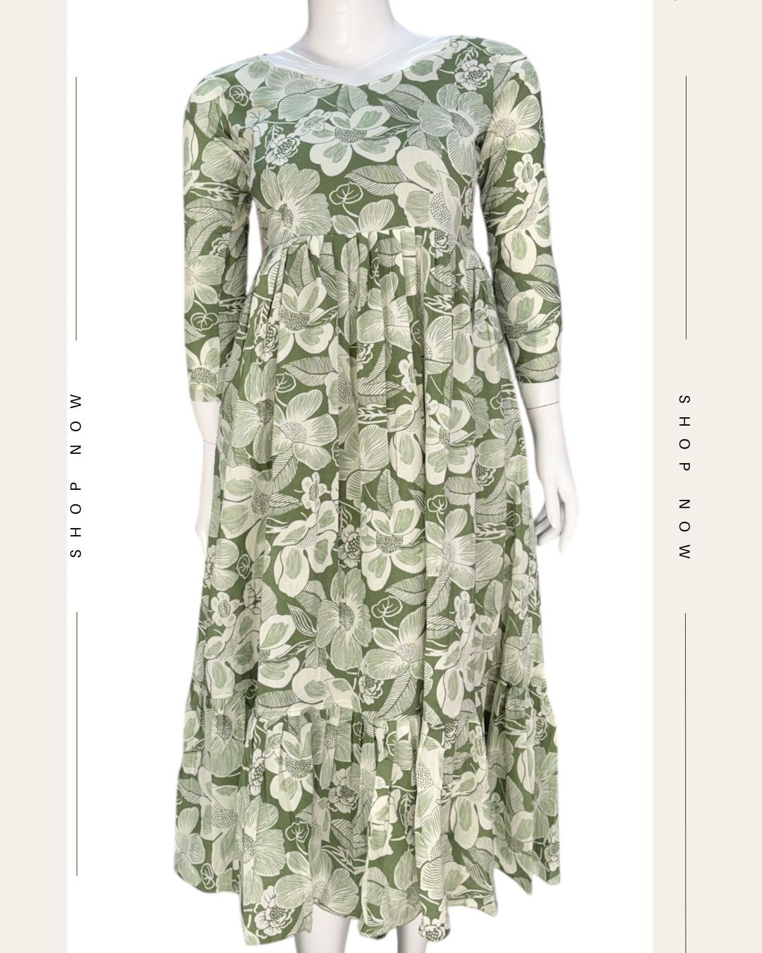 Premium cotton frock