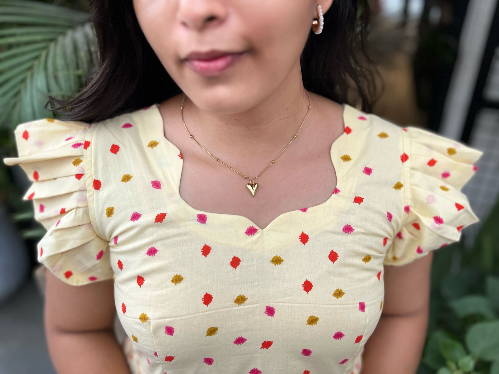 Premium cotton frock