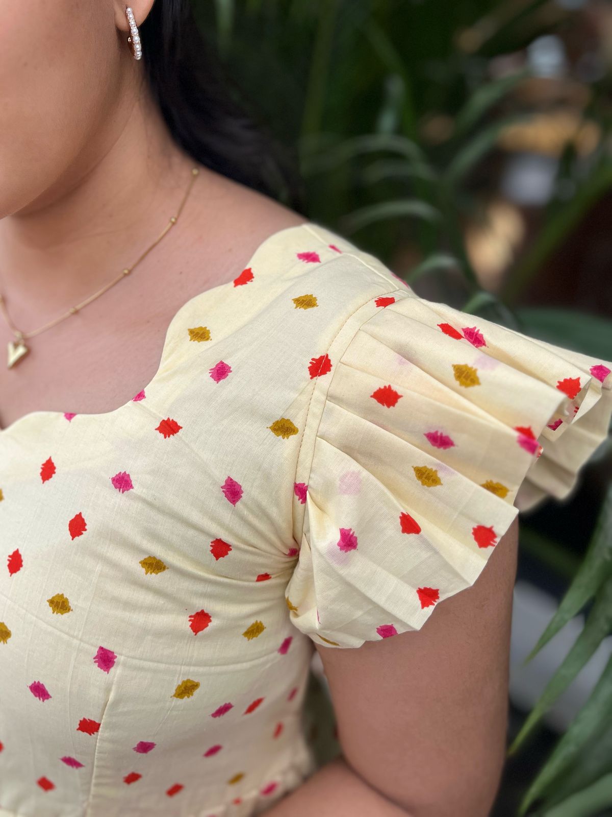 Premium cotton frock