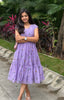 Mul chanderi Frock