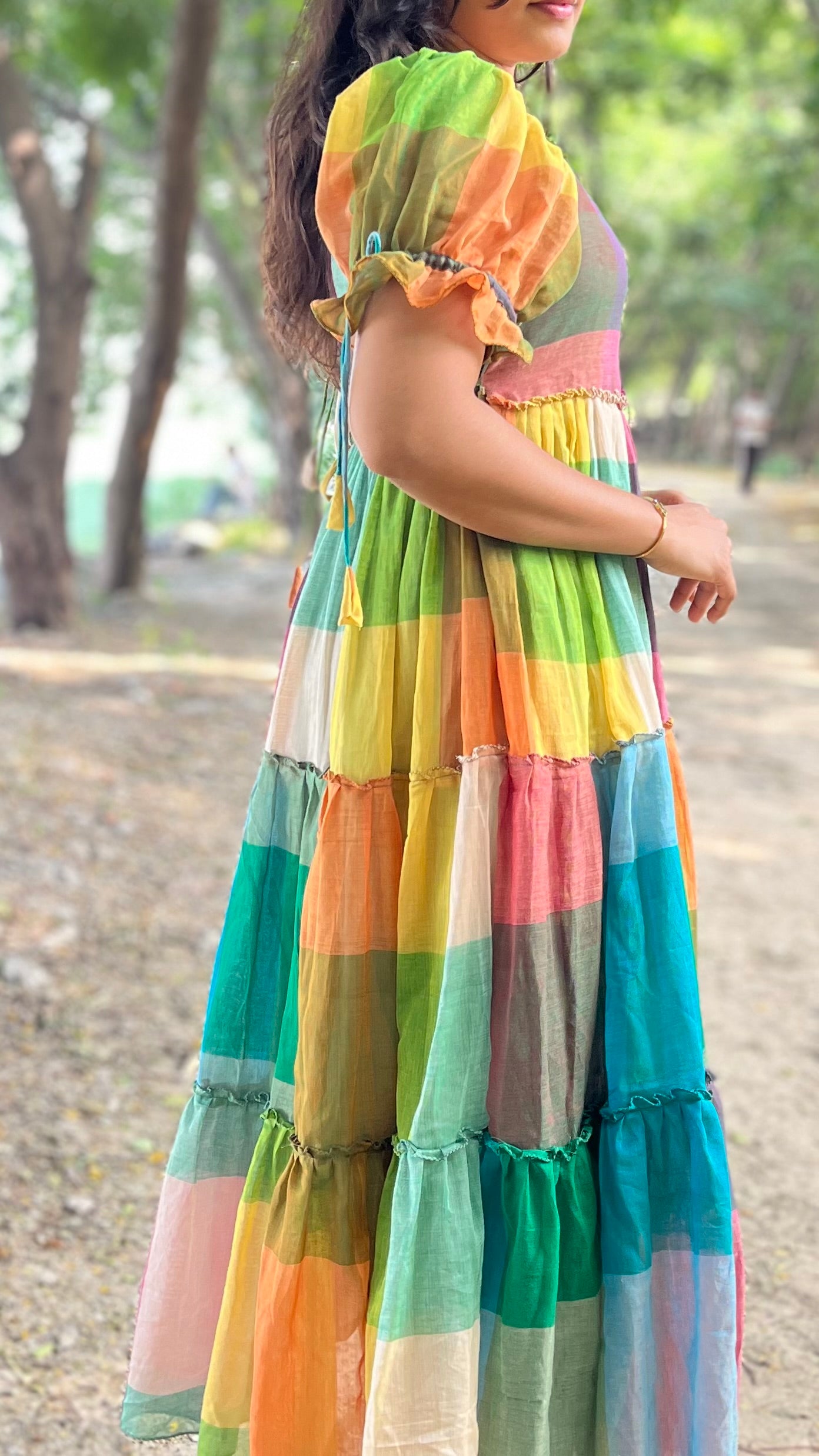 Pure Narayanapet Handloom Muti colour