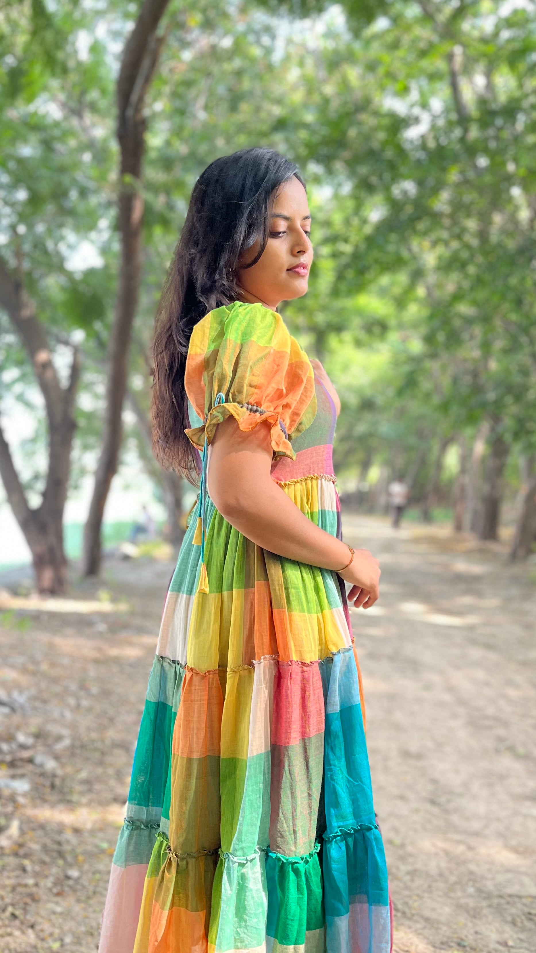 Pure Narayanapet Handloom Muti colour