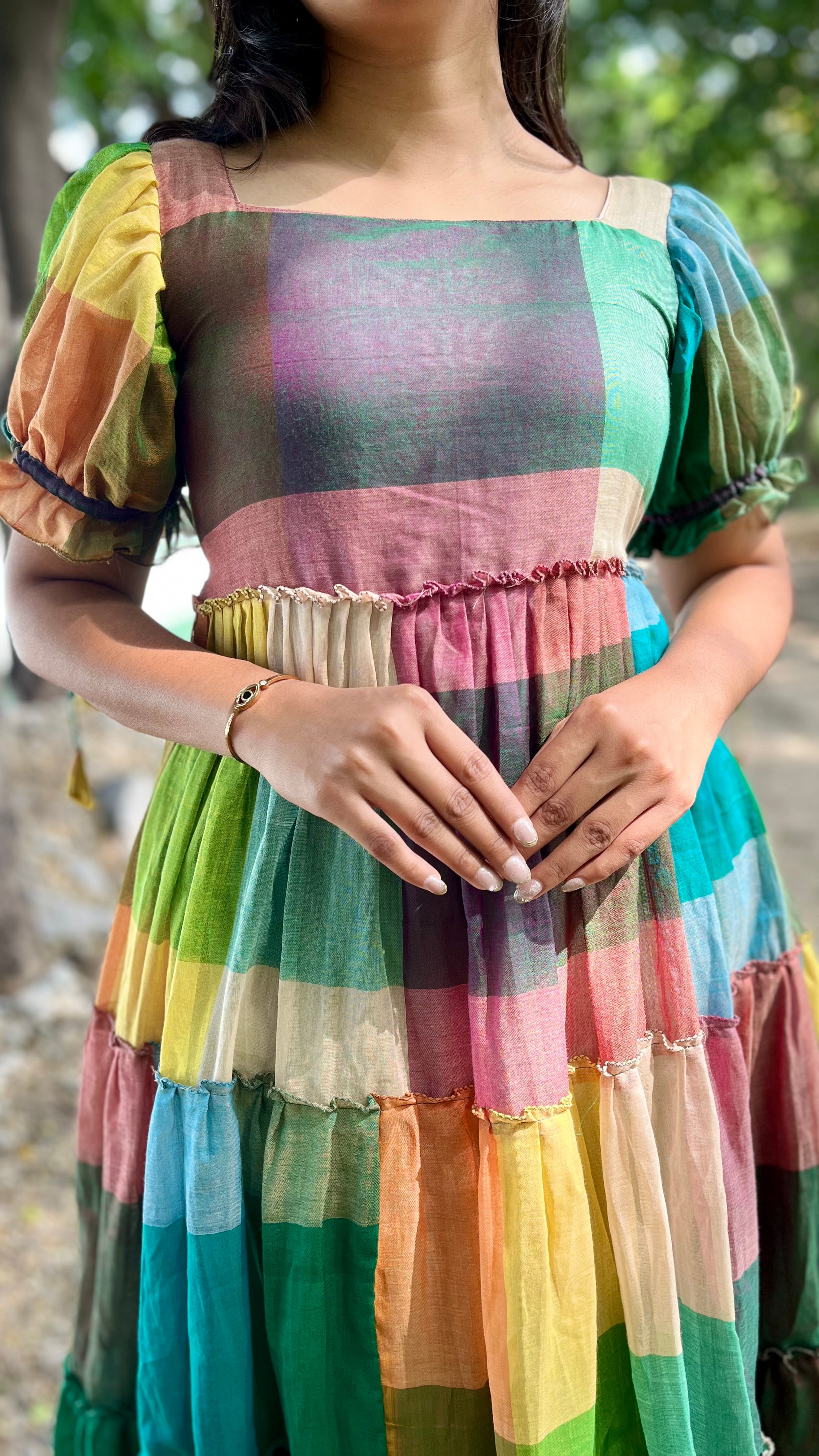 Pure Narayanapet Handloom Muti colour