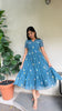 Mul chanderi Frock