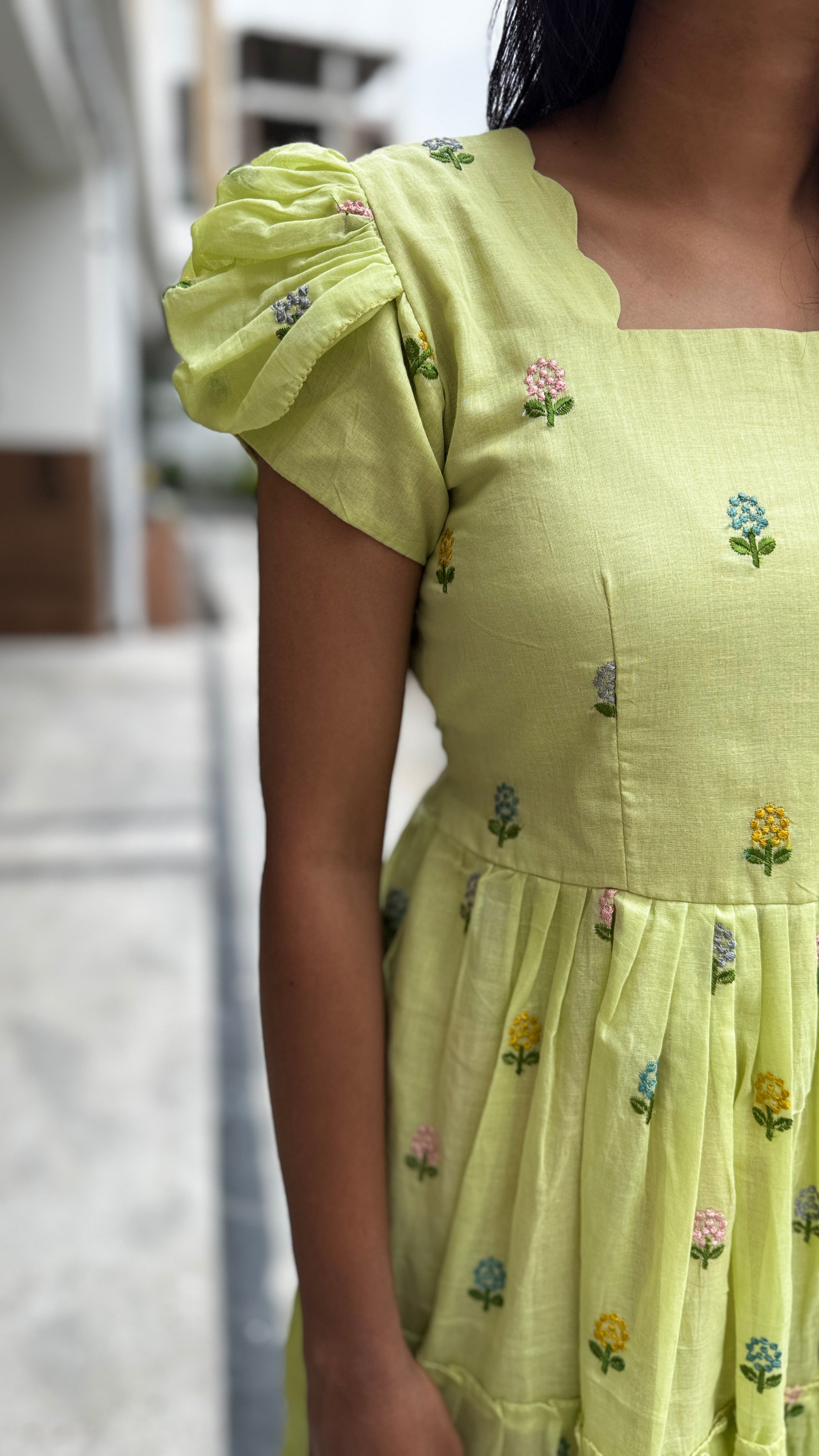 Premium Mul cotton frock