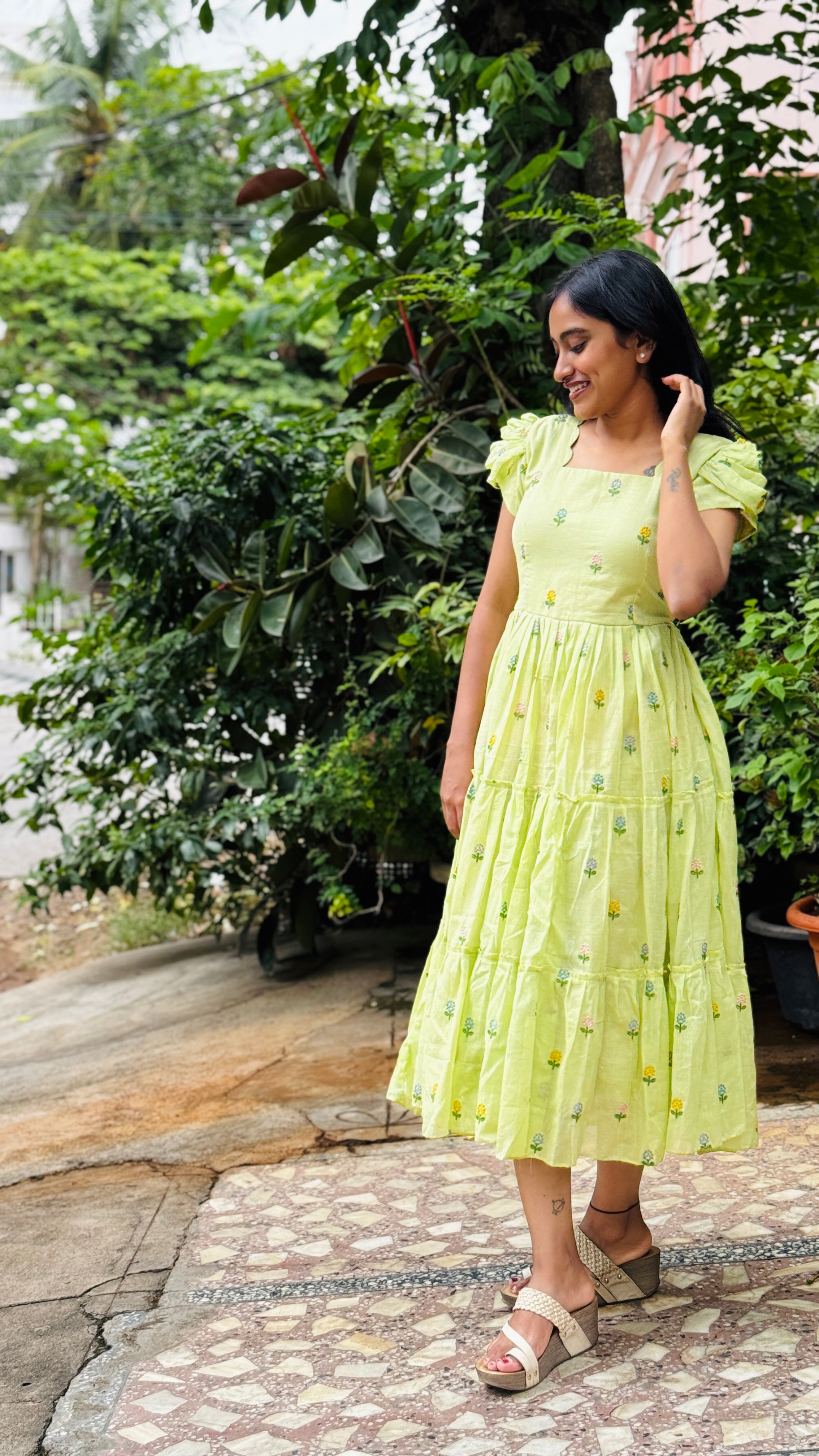 Premium Mul cotton frock