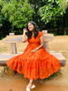 Mul chanderi Frock