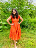 Mul chanderi Frock