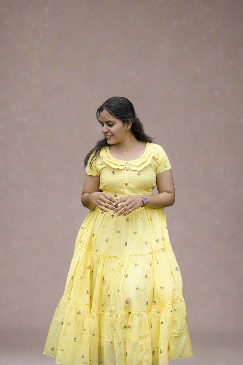 Premium Mul cotton frock